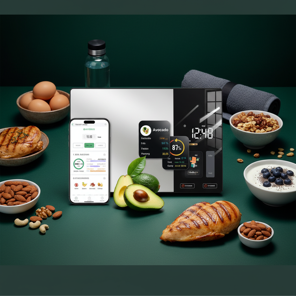 AutoMacro – Inteligentna Waga Kuchenna z Kalkulatorem Makro