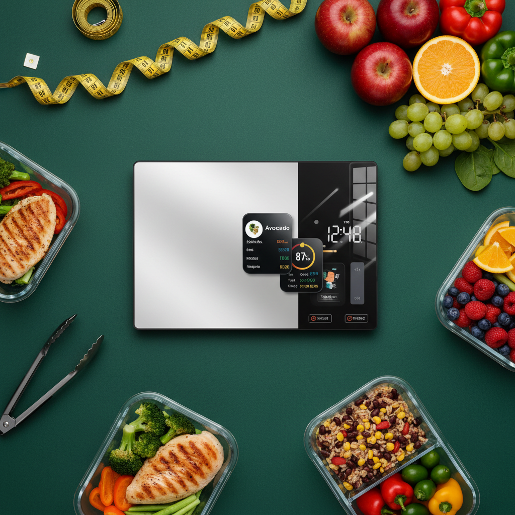 AutoMacro – Inteligentna Waga Kuchenna z Kalkulatorem Makro